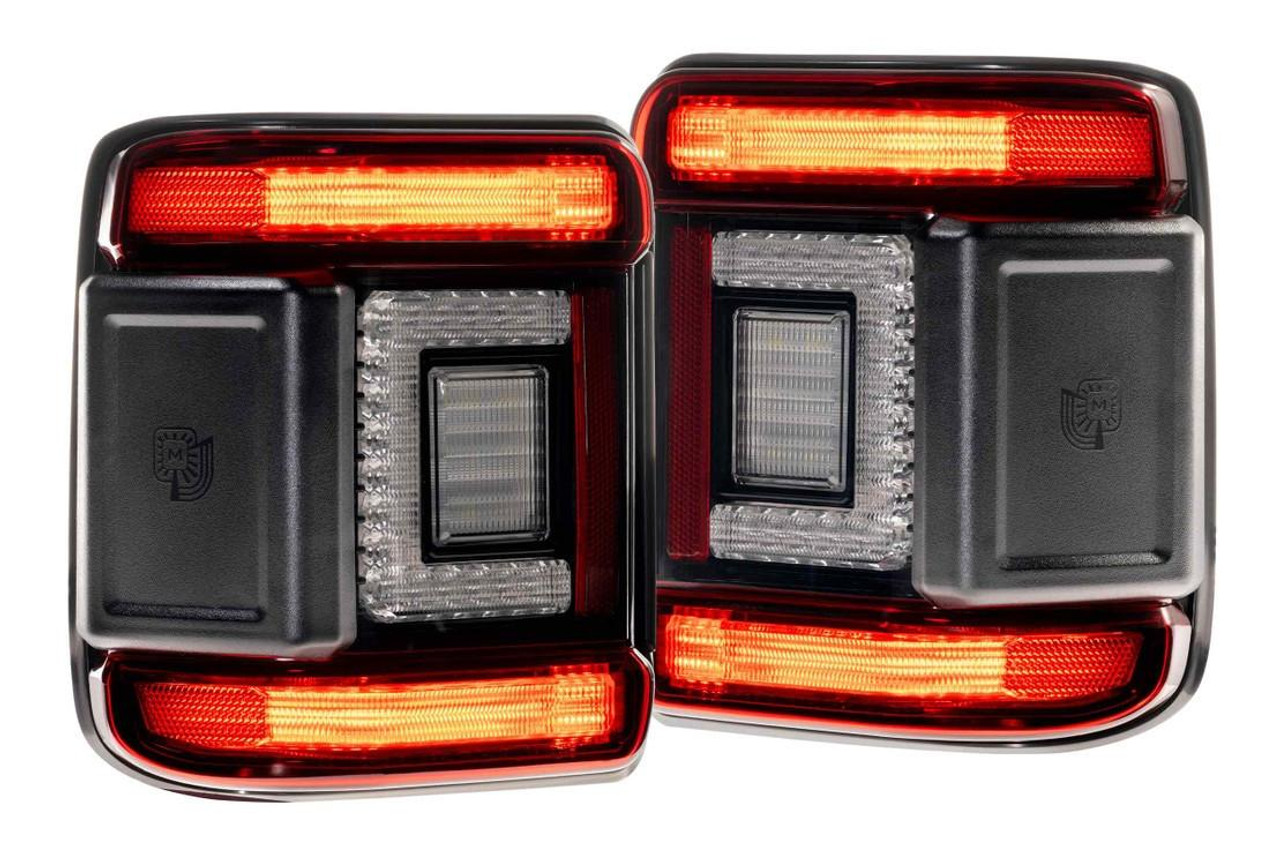 専用1 2018-2024 Jeep Wrangler | Morimoto XB LED Tail Lights