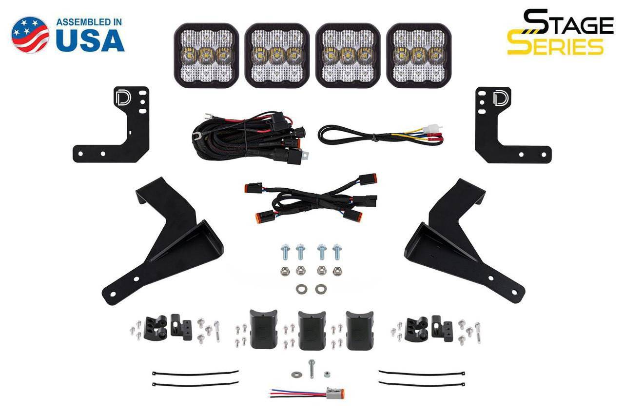 テスト 2024-2026 Toyota Tacoma | Diode Dynamics SS5 LED Grille CrossLink