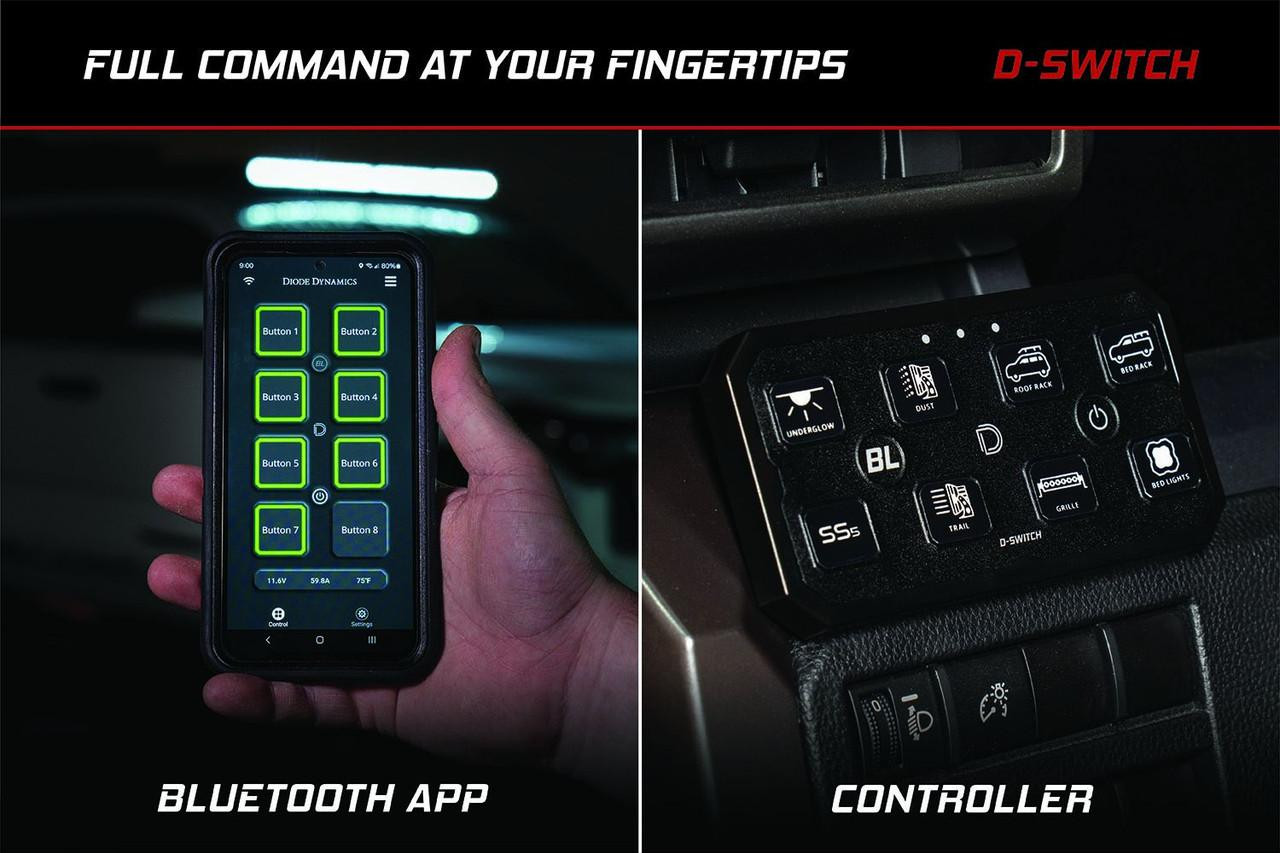 Diode Dynamics D-Switch 8-Channel Switch Panel