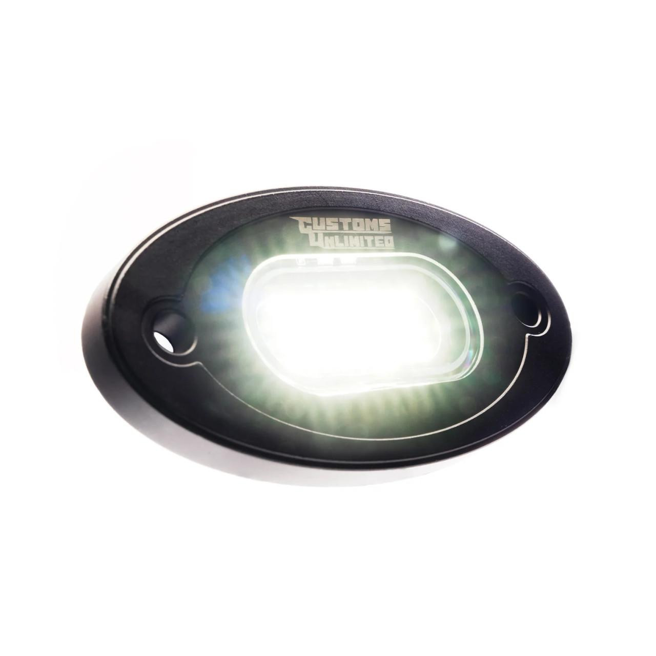 Customs Unlimited Extreme White 36 LED Rock Lights Customs Unlimited Extreme White 36 LED Rock Lights