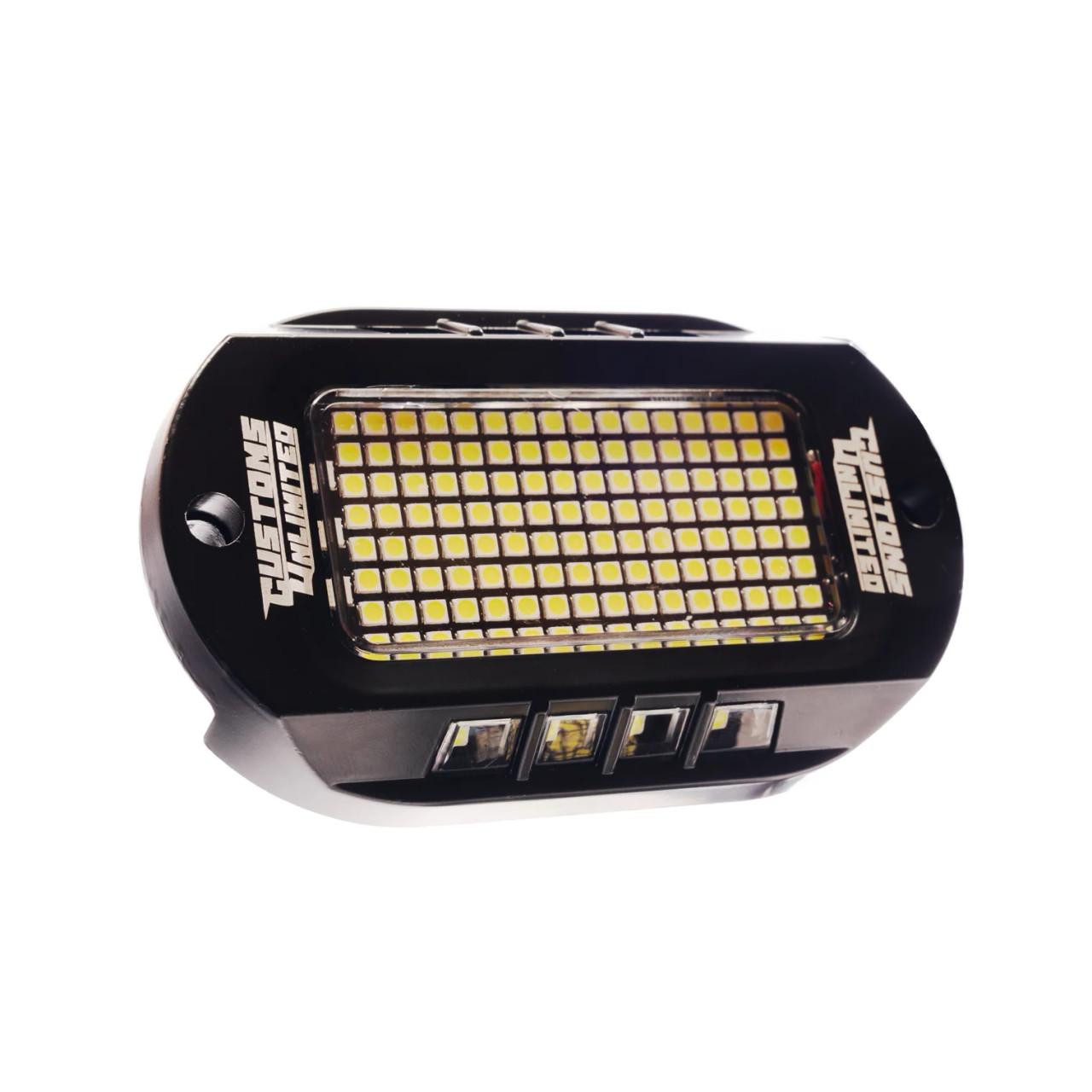 Customs Unlimited Blazing White 144 LED Rock Lights