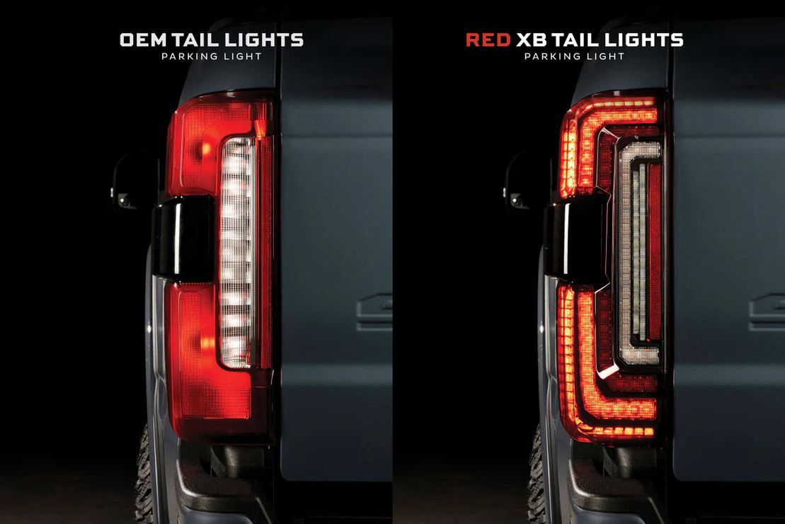 2023+ Ford Super Duty | Morimoto XB LED Tail Lights