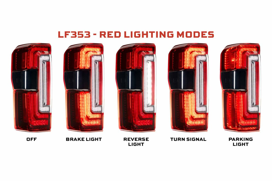 2023+ Ford Super Duty | Morimoto XB LED Tail Lights