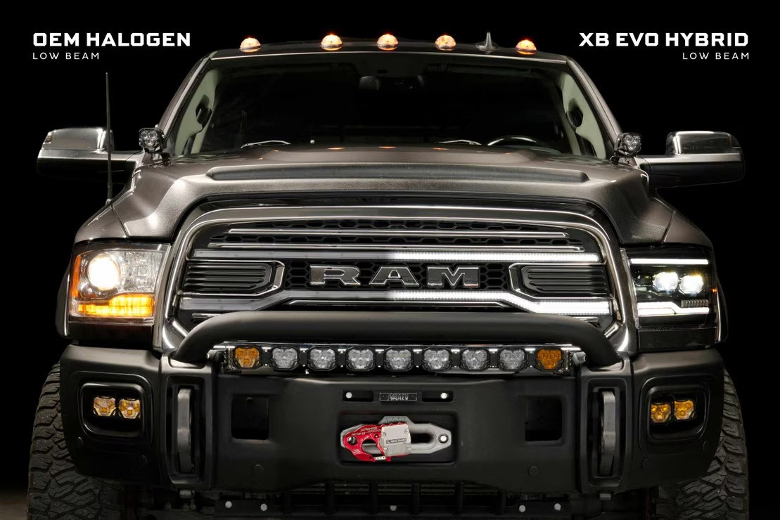 ヨッシー 2009-2018 Dodge Ram | Morimoto XB EVO Hybrid LED Headlights