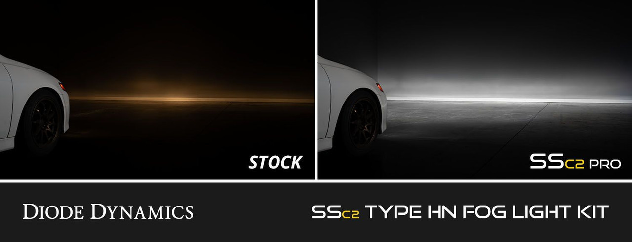 2012-2014 Honda Fit Sport | Diode Dynamics SSC2 LED Fog Lights