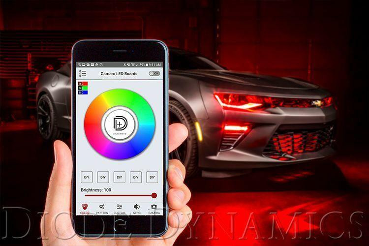 【am R】 2012-2015 Chevrolet Camaro ZL1 | Diode Dynamics RGBW LED DRL Boards