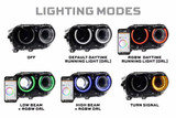 Morimoto 2015-2023 Dodge Challenger | Morimoto XRGB LED Headlights Morimoto 2015-2023 Dodge Challenger | Morimoto XRGB LED Headlights