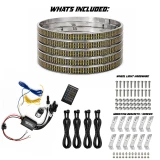 Customs Unlimited Quad Row Switchback LED Wheel Lights