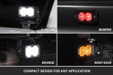 Diode Dynamics C2 2.0 SAE/DOT Yellow Max Flush Mount LED Light Pod Diode Dynamics C2 2.0 SAE/DOT Yellow Max Flush Mount LED Light Pod