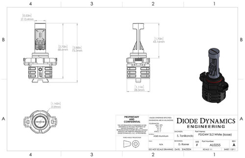 Diode Dynamics 5202 / 2504 Diode Dynamics SL2 LED Bulbs 
