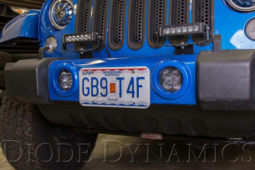 Diode Dynamics 2007-2018 Jeep Wrangler Diode Dynamics SS3 LED Fog Lights