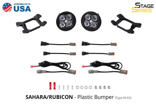 Diode Dynamics 2018-2026 Jeep Wrangler | Diode Dynamics SS3 LED Fog Lights