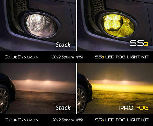 Diode Dynamics 2011-2014 Subaru WRX Diode Dynamics SS3 LED Fog Lights