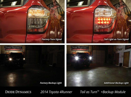 Diode Dynamics 2014-2020 Toyota 4Runner Tail as Turn Backup Module