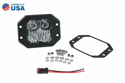 Diode Dynamics Diode Dynamics Stage Series 3 SAE/DOT White Pro Flush Mount LED Light Pod
