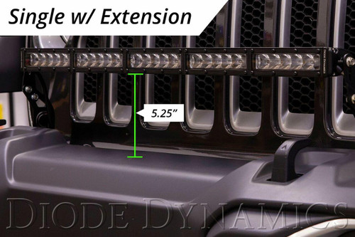 Diode Dynamics 2018-2026 Jeep Wrangler or Diode Dynamics Bumper LED Light Bar Kit