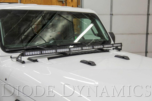 Diode Dynamics 2018-2026 Jeep Wrangler or Diode Dynamics Hood LED Light Bar Kit