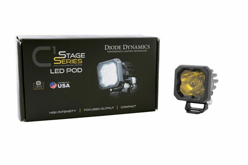 Diode Dynamics Diode Dynamics Stage Series C1 Yellow Pro Standard LED Pod