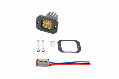 Diode Dynamics Diode Dynamics Stage Series C1 Yellow Sport Flush Mount LED Pod