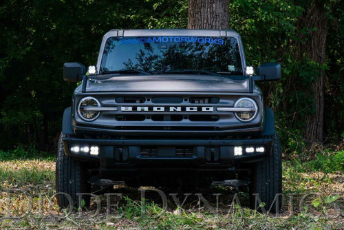 Diode Dynamics 2021-2024 Ford Bronco w/ Steel Bumper or Diode Dynamics SS3 LED Fog Lights