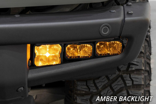 Diode Dynamics 2021-2024 Ford Bronco w/ Steel Bumper | Diode Dynamics SS3 LED Fog Lights