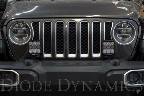 Diode Dynamics 2018-2026 Jeep Wrangler or Diode Dynamics SS5 Bumper LED Pod Light Kit