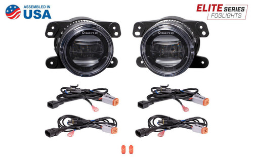 Diode Dynamics 2018-2024 Jeep Wrangler or Diode Dynamics Elite Series LED Fog Lights