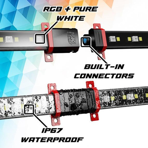 XKGLOW XKGlow RGBW XKmax LED Underglow Lights 