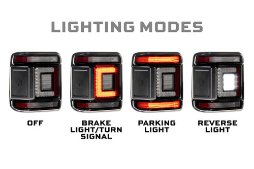 Morimoto 2018-2026 Jeep Wrangler | Morimoto XB LED Tail Lights