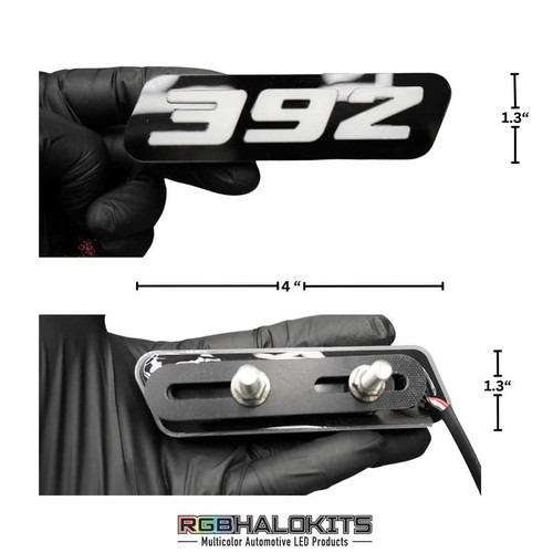 392 RGB Halo Kits Illuminated LED Grille Badge