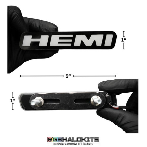 RGB Halo Kits Hemi RGB Halo Kits Illuminated LED Grille Badge 