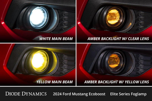 ★aaaa★ 2024-2026 Ford Mustang | Diode Dynamics Elite Series LED Fog Lights