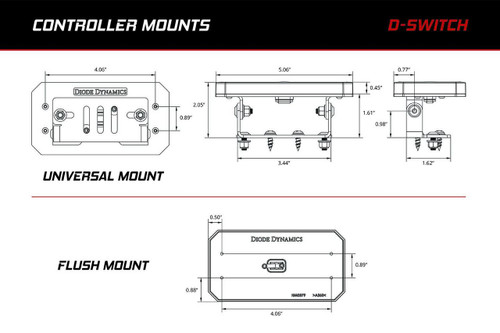  Diode Dynamics D-Switch 8-Channel Switch Panel 