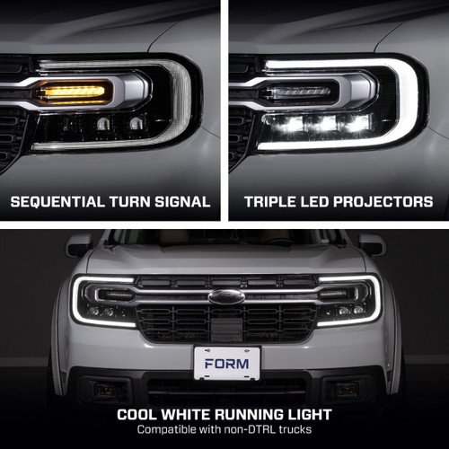 2022-2024 Ford Maverick | Form Lighting LED Projector Headlights