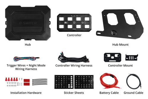 2007-2017 Jeep Wrangler | D-Switch Hub Mounting Kit