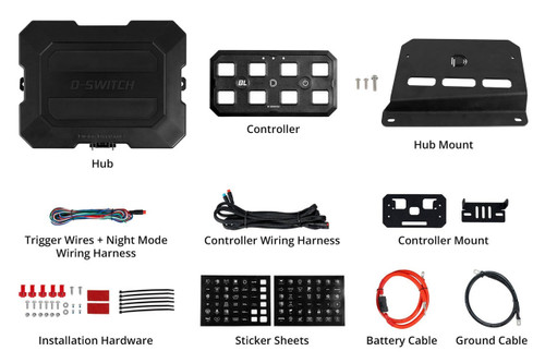 2018-2026 Jeep Wrangler | D-Switch Hub Mounting Kit