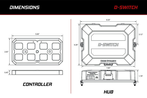 2018-2026 Subaru Crosstrek | D-Switch Hub Mounting Kit