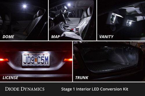 2012-2016 Chevrolet Malibu | Diode Dynamics Interior LED Conversion Kit
