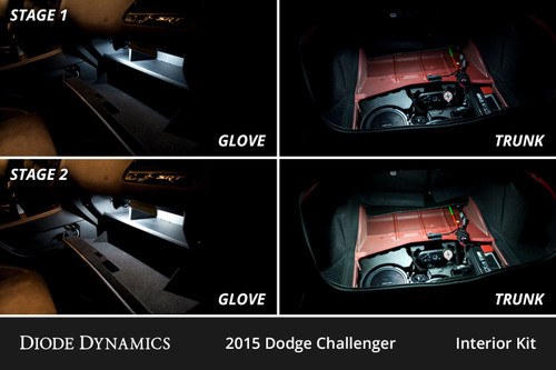 2015-2023 Dodge Challenger | Diode Dynamics Interior LED Conversion Kit