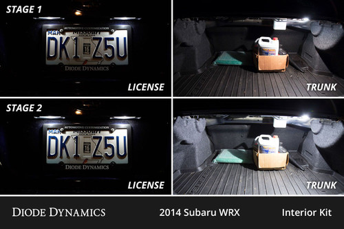 2008-2014 Subaru WRX | Diode Dynamics Interior LED Conversion Kit