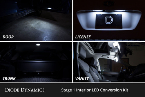 2014-2019 Toyota Highlander | Diode Dynamics Interior LED Conversion Kit