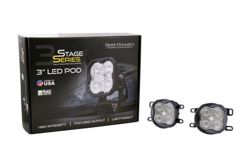 Diode Dynamics 2006-2009 Toyota 4Runner or Diode Dynamics SS3 LED Fog Lights