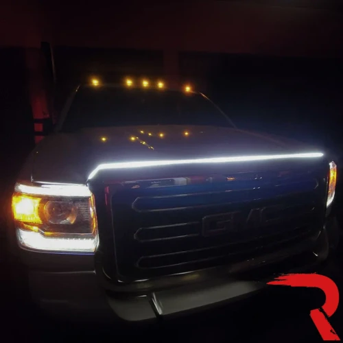 Recon High Power DRL Hood LED Light with Start-up Sequence