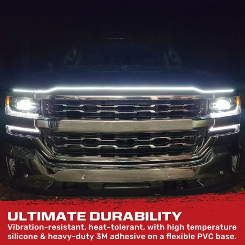 Recon High Power DRL Hood LED Light with Start-up Sequence