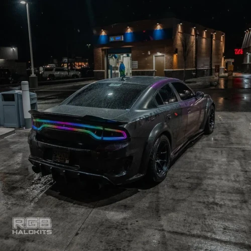 2015-2024 Dodge Charger | RGB Halo Kits Flow Nova LED Tail Lights