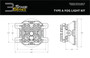 Diode Dynamics 2013-2016 Ford C-Max | Diode Dynamics SS3 LED Fog Lights 