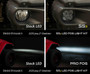 Diode Dynamics 2018-2026 Jeep Wrangler Diode Dynamics SS3 LED Fog Lights