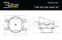 Diode Dynamics 2010-2013 Lexus GX 460 | Diode Dynamics SS3 LED Fog Lights 