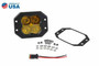 Diode Dynamics Diode Dynamics Stage Series 3 SAE/DOT Yellow Pro Flush Mount LED Light Pod
