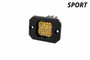 Diode Dynamics Diode Dynamics Stage Series C1 Yellow Sport Flush Mount LED Pod